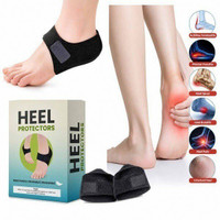 SEINON'S Royal Softsteps Heel Protector For Womens Shock Absorbing Heel Support JWC Heel Support(Black)