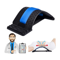 FIT4HEAL Lower Back Pain Relief Products | Spinal Curve Back Stretcher Back / Lumbar Support