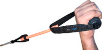 Fitcozi Arm Wrestling Training Belt Handle Grip Forearm Exerciser Arm Support Arm Support(Black)