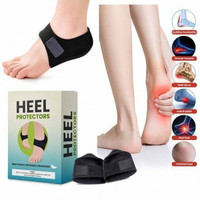 SEINON'S Royal Softsteps Heel Protector For Women Shock Absorbing Heel Support KNA Heel Support(Black)