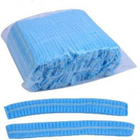 NEJA 100 Pc's Disposable Non Woven Bouffant Surgical(Blue ) Disposable Head Cap Surgical Head Cap(Disposable)