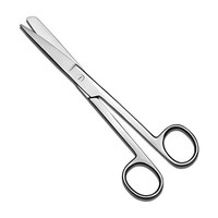 gplus 8" Straight Operating Scissors(Blunt/Sharp Blades)