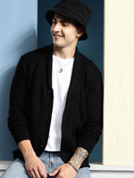Mast & Harbour Solid V Neck Casual Men Black Sweater