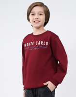 MONTE CARLO Full Sleeve Printed Boys Sweatshirt