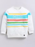 Ginie Full Sleeve Printed Boys Sweatshirt