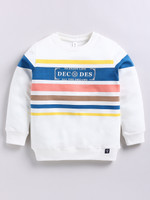 Ginie Full Sleeve Printed Boys Sweatshirt
