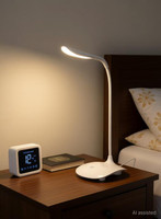 Twixxle Eye Protection Student Study Reading Dimmer Desk Lamp-1QA Study Lamp(31 cm, Dense White)