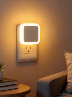 H Decor 0.5W Plug & Play LED Bulb For Bedroom, Living Room, Direct Socket Use For Night Night Lamp(7 cm, Yellow)
