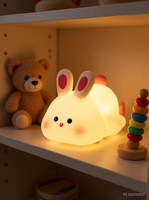 FOBIXEN rabbit00002 Night Lamp(14 cm, rabbit)