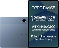 OPPO Pad SE 8 GB RAM 128 GB ROM 10.95 inch with Wi-Fi+4G Gaming Tablet (Twilight Blue)