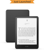 Kindle Paperwhite 12th Gen e-reader - Glare-free Display, Weeks of Battery Life 16 GB ROM 7.0 inch with Wi-Fi Only Tablet (Black)