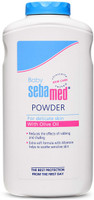 Sebamed Baby Powder| Olive Oil, Allantoin|Keeps skin fresh|absorbs sweat(200 g)