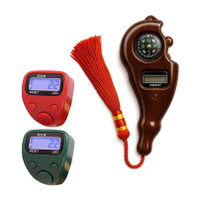 CADNUT Combo of ( 2+1 ) pcs Mantra Jaap Digital Tally Counter Digital Tally Counter(Multicolor Pack of 2+1)