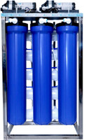 AquaDart 50 LPH Commercial UV Protection RO Water Purifier Plant Stainless Steel With TDS Adjuster + Auto Shut Off 50 L RO + UV + TDS Water Purifier(Blue)