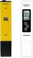 AMPEREUS EC Meter with pH Meter - Reliable TDS EC Meter for Accurate Water Testing Digital TDS Meter