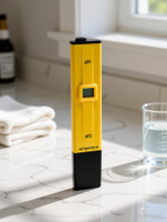 AMPEREUS Digital Pocket Pen Portable pH Test Meter ± 0.1pH High Accuracy with 0.00-14.00ph Measure Range for Drinking Water, Hydroponics, Aquariums, Swimming Pools. Water Quality Tester & Analyzer Digital TDS Meter
