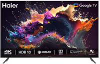 Haier A9UG 109 cm (43 inch) Ultra HD (4K) LED Smart Google TV 2025 Edition with 4K HDR, HDR-10, MEMC, 20W SOUND, DOLBY AUDIO(43A9UG)