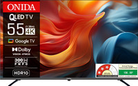 ONIDA 138 cm (55 inch) QLED Ultra HD (4K) Smart Google TV(QZ55UI)