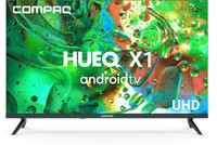 Compaq 127 cm (50 inch) Ultra HD (4K) LED Smart Android TV(CQ5000UHDAB)