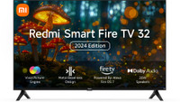 REDMI by Mi 80 cm (32 inch) HD Ready LED Smart FireTv OS 7 TV 2024 Edition with Dolby Audio & DTS: Virtual X(L32MA- FVIN)