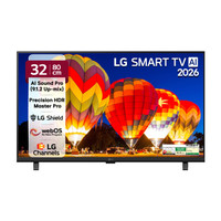 LG AI LB65 80 cm (32 inch) Full HD LED Smart WebOS TV 2026 Edition with Alpha5 AI Processor Gen9, HDR10 Pro, AI Magic Remote Compatible, AI Sound Pro (Virtual 9.1.2 Up-mix), 60 Hz Refresh Rate 5 YearsOS upgrade, Secured by LG Shield, LG Channels(32LB650BPLA)