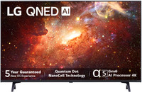 LG QNED 75 139 cm (55 inch) Ultra HD (4K) QNED Smart WebOS TV 2024 Edition with Alpha5 AI Processor 4K Gen6, AI Picture Pro, ThinQ AI, 60 Hz Refresh Rate, Game Optimizer, Magic Remote Control, 5-Year Guaranteed with New OS Experience(55QNED75SRA)