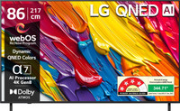 LG AI TV QNED 8CA 217 cm (86 inch) Ultra HD (4K) QNED Smart WebOS TV 2025 Edition with Alpha7 AI Processor 4K Gen8 | Dynamic QNED Color | AI Brightness Control | 4K Expression Enhancer | NEW AI Magic Remote | AI Search with MS Copilot | AI Sound Pro (9.1.2 ch) | Dolby Atmos | Ultra Slim Design | Chr