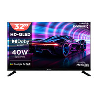 MOTOROLA 80 cm (32 inch) QLED HD Ready Smart Google TV(32HDGQMDDAQ)