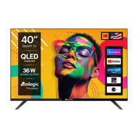 KODAK QLED SE 100 cm (40 inch) QLED Full HD Smart Linux TV with 36 W Surround Sound | 2 Speakers | 400 Nits Brightness| Web Browser | Sports Mode | Bezel - Less Design(40QSE5009)