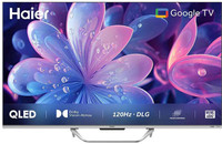 Haier 109 cm (43 inch) QLED Ultra HD (4K) Smart Google TV with Dolby Vision, Metal Bezel-Less and 2024 model(43S800QT)