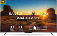Sansui 178 cm (70 inch) Ultra HD (4K) LED Smart Android TV(JSW70ASUHDFF)