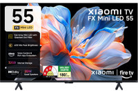 XIAOMI FX Series 138.4 cm (55 inch) Ultra HD (4K) Mini LED Smart Fire TV 2026 Edition with QLED TECHNOLOGY, Alexa built-in , Quantum Dot Filter , DLG 120Hz , HDR 10+, 32 GB Storage , Dolby Audio, Premium Metallic Finish Design , Film-maker Mode , Mi TV(L55MC-FSMIN)
