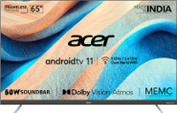 acer 165 cm (65 inch) Ultra HD (4K) LED Smart Android TV(AR65AR2851UDSB)