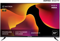 SKYTRON 80 cm (32 inch) HD Ready LED Smart Android Based TV(S32FHSA)
