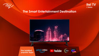 itel L3265 80 cm (32 inch) HD Ready LED Smart Coolita TV 2022 Edition with Preinstalled OTT Apps: Prime Video, YouTube, SonyLiv, Zee5 and more(L3265)