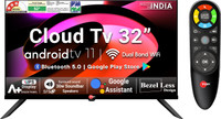 Yuwa 80 cm (32 inch) HD Ready LED Smart Android TV 2023 Edition with Google Assistant & Bluetooth 5.0(Y-32 SVS)