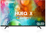 Compaq 165 cm (65 inch) QLED Ultra HD (4K) Smart Google TV(CQV65GTQD)