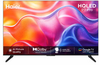 Haier P7 Pro 127 cm (50 inch) QLED Ultra HD (4K) Smart Google TV 2026 Edition with Hands Free Voice Control,Google TV with Gemini,MEMC,Dolby Vision.Atmos,QLED(50P7 Pro)