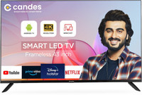 Candes 108 cm (43 inch) Ultra HD (4K) LED Smart Android TV(CTPL43EF1SU4K)
