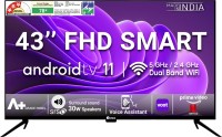 Yuwa FHD 109 cm (43 inch) Full HD LED Smart Android TV with Voice Assistant | Google Play Store(Y-43S- FL)