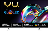 Vu GloLED 108 cm (43 inch) Ultra HD (4K) LED Smart Google TV with DJ Subwoofer 84W(43GloLED)
