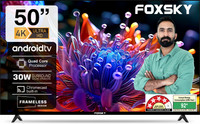Foxsky 127 cm (50 inch) Ultra HD (4K) LED Smart Android TV(50FS-VS)