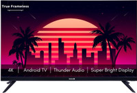 InnoQ 4k Frameless Bluetooth 109 cm (43 inch) Ultra HD (4K) LED Smart Android Based TV(IN43-4KDLX)