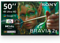 SONY BRAVIA 2 II 125.7 cm (50 inch) Ultra HD (4K) LED Smart Google TV(K-50S22M2)