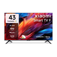 XIAOMI F Series 108 cm (43 inch) Ultra HD (4K) LED Smart Fire TV with Dolby Audio | Box Speakers | Alexa | 32GB Storage | Filmmaker Mode| Mi TV(L43MB-FIN)