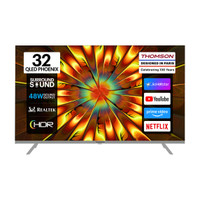 Thomson Phoenix 80 cm (32 inch) QLED HD Ready Smart Android TV with 48W Sound Output(Q32H1111)