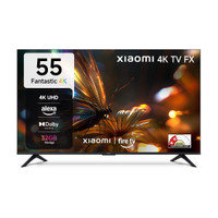 XIAOMI FX Series 138.68 cm (55 inch) Ultra HD (4K) LED Smart Fire TV with Alexa built-in | HDR 10 | 32 GB Storage | 30W Dolby Audio | Premium Metal Bezel-less Design | Film-maker Mode | 120 Hz Game Booster | Mi TV(L55MB-FIN)