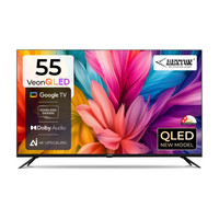 BESTON 140 cm (55 inch) QLED Ultra HD (4K) Smart Google TV(BS55UGTV)