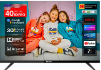 KODAK 9XPRO 100 cm (40 inch) Full HD LED Smart Android TV with Android 11 and Dolby Digital Plus(409X5061)