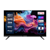 Thomson Alpha QLED 100 cm (40 inch) QLED Full HD Smart Linux TV with 36W Sound Output |Web Browser | Sports Mode | Bezel - Less Design(40AlphaQ060)